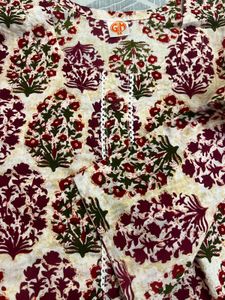 Bohemian Floral Print Kurta