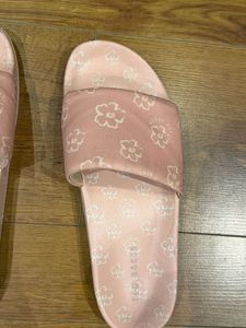 Ted Baker Pink Floral Slides