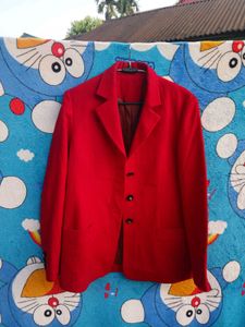 Red Formal Blazer