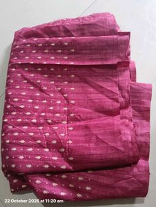 Vibrant Pink saree