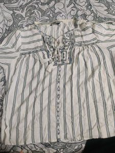 Boho Striped Tassel Top + Shirt