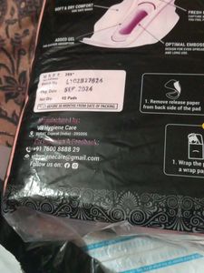 Sanitary Pads Packet