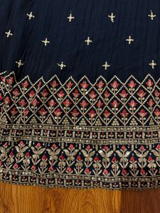 Royal Blue Ethnic Gown