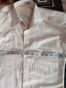 Combo of 2 Men's Shirts (Light Pink 34" &amp;  M