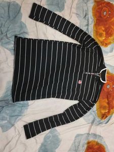 Striped Long Sleeve Top