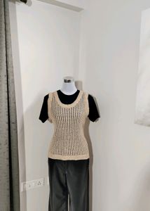 Crochet Woolen Vest