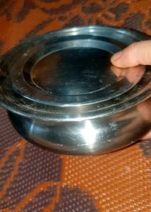 Vintage Stainless Steel Bowl