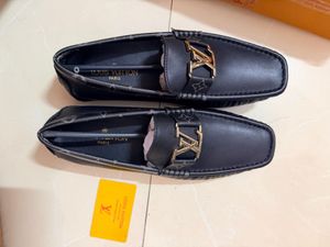 Louis Vuitton Montaigne Black Loafers