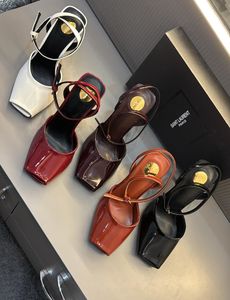 Saint Laurent Red Patent Heels