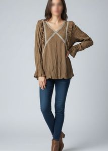 Olive Green Top
