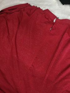 Sparkly Red  Maroon beautiful Top (s -size)