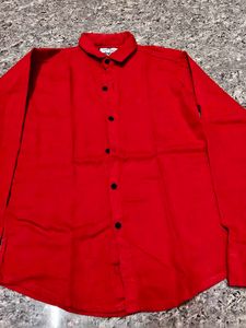 (Combo)Men's Red &amp; Black Shirts (Pack of 2)