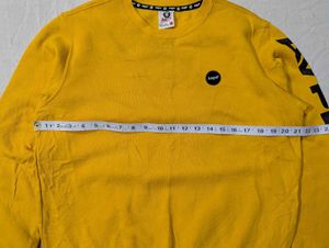 Yellow BAPE Crewneck Sweatshirt