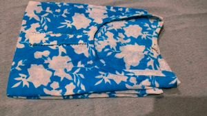 Blue Floral Print Kurta🌹🌹, bye 1 get one free✅