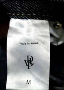 Authentic DVP KOREA Flared Dark Wash Denim Jeans