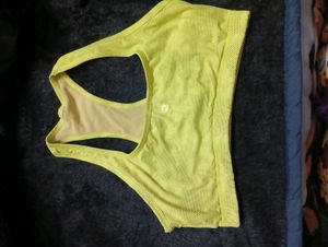 Parrot Green Sports Bra