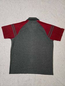 Men's Color Block Polo T-Shirt