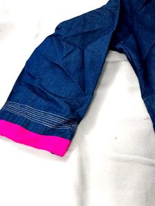 Stylish Denim Kurti