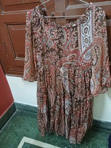 Boho Tiered Midi Dress