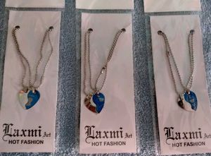 Couple Necklace ( Double ) Set Of 3