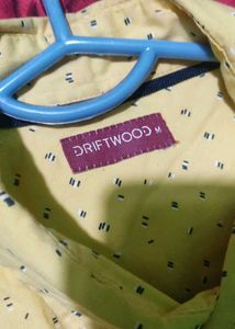 Men's Casual Yellow Shirt