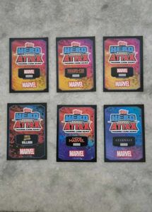 Bunch of 6 Hero Attax cards 2022 edition