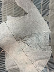 Pretty white cover up