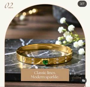 Gold Tone Bangle