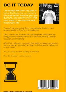 Do It Today: Overcome Procrastination