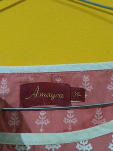 Stylish Pink Printed Kurta for Women