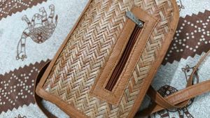 Stylish Woven Crossbody Bag