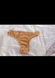 Comfortable Beige Thong Panty