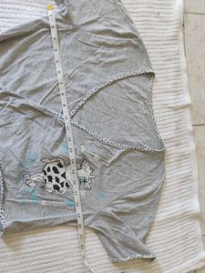 Cute Cow Print Pajama Dress