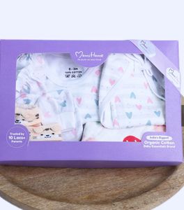 MomsHome Organic Cotton Baby Essentials Set