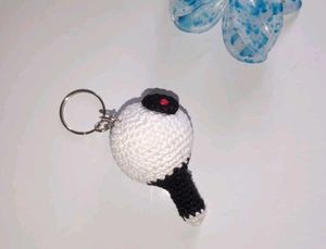💜 BTS ARMY Bomb Crochet Keychain