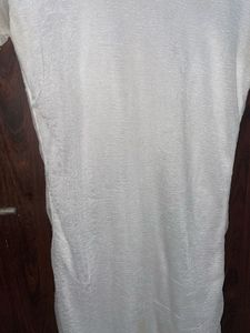 bodycon White Midi Dress