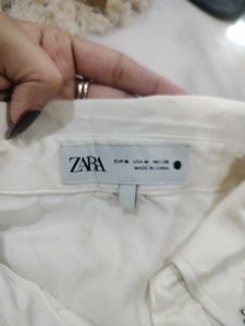 zara beads shirt/ blouse