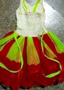 Cute Girls Outfit Set Frock Combo