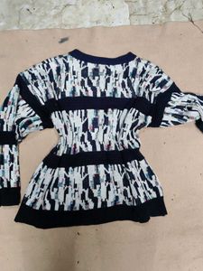 Unique Patterned Cardigan Sweater