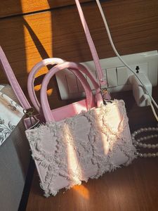 Cute Pink Mini Top Handle Bag