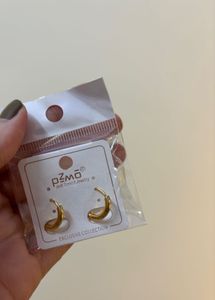 Golden Hoop Anti tarnish