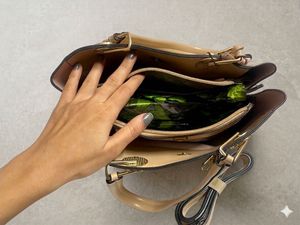 Elegant Beige Handbag