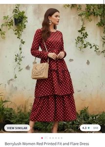 Polka Dot Maxi Dress