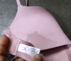 Comfortable Pink Bra