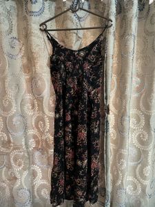 Floral Print Midi Dress