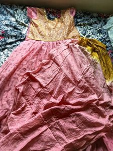 Pink Lehenga Choli Set