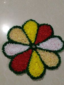 Handmade Floral Coaster/Mat