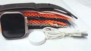 luxury Ultra T800 big display Smart watch 7 straps