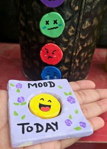 Cute "Mood Today" Emoji Showpiece