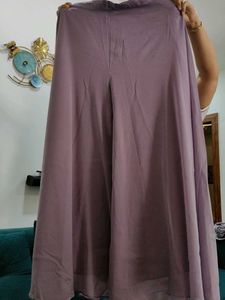 Embellished Lavender Kurta Sharara Set
